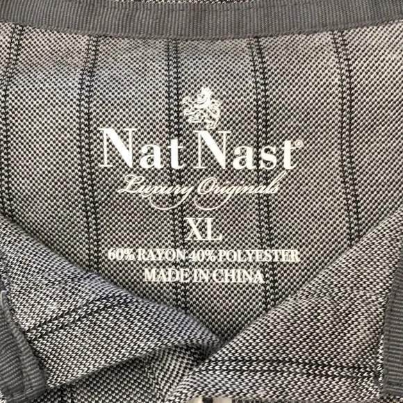 Nat Nast Luxury Originals Polo Shirt Sz XL - Picture 8 of 8